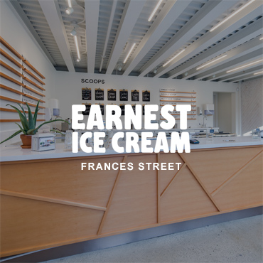 Earnest Ice Cream Frances Street Vancouver